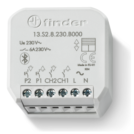 FINDER Attuatore comando tapparelle connesso da incasso | YESLY