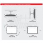 SUPPORTO TV DA TAVOLO 37"-65"