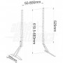 SUPPORTO TV DA TAVOLO 37"-65"