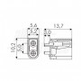 CONNETTORE XT30 MASCHIO