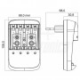 Carica batteria Ni-Cd - Ni-Mh 1-4 celle