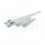 CORNICE PER FISSAGGIO A PLAFONE  PER PANNELLO JO395/6060