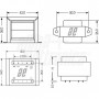 TRASFORMATORE 9V+9V 10W