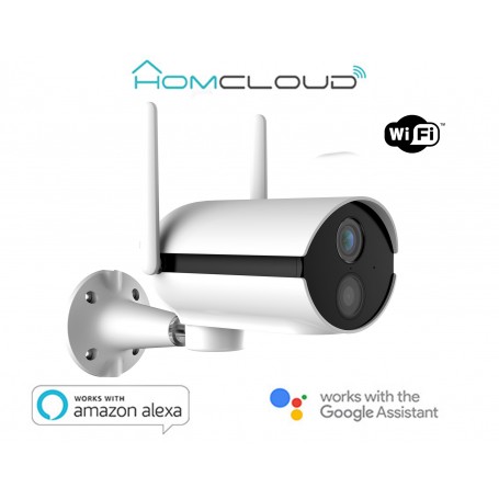 HOMCLOUD TELECAMERA Wi-Fi DA ESTERNO MOTORIZZATA