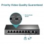 SWITCH ETHERNET TP-LINK 9 PORTE 10/100 DI CUI 8 POE