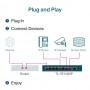 SWITCH ETHERNET TP-LINK 9 PORTE DI CUI  8 POE