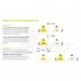 APPLIQUE SOLARE A LED BIANCA