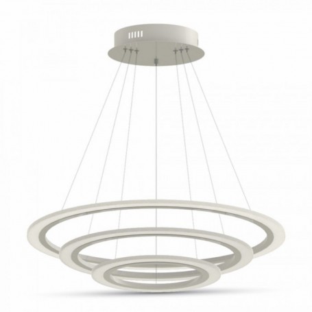 LAMPADARIO LED TRIPLO ANELLO