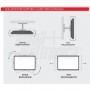 SUPPORTO TV FISSO 23"-55"
