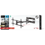 SUPPORTO TV 43"-80" CON SNODI