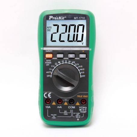 MULTIMETRO DIGITALE PRO'S KIT MT-1710
