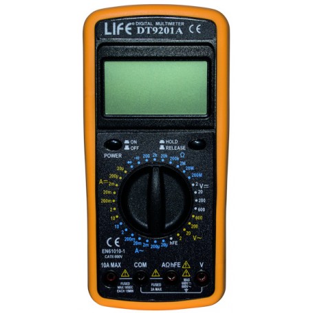 MULTIMETRO DIGITALE DT-9201A
