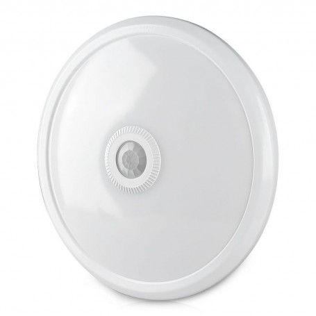 PLAFONIERA LED CIRCOLARE 12W CON SENSORE DI MOVIMENTO