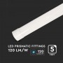 PLAFONIERA LED 50W LINEARE DA INTERNO 150 Cm.