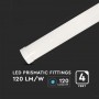 PLAFONIERA LED 40W LINEARE DA INTERNO