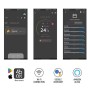 CRONOTERMOSTATO DA INCASSO SWIPE FINDER
