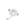 FARETTO LED INCASSO - 2LUCI - BIANCO 7W - CCT SELEZIONABILE 3/4/6K