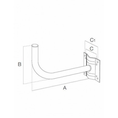SUPPORTO PARABOLA ACE26M