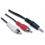 CAVO JACK 3.5 STEREO 2x RCA