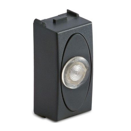 PORTALAMPADA SPIA BIANCO 1 MODULO 220V