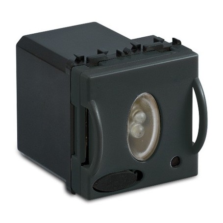 LAMPADA EMERGENZA ESTRAIBILE 2 MODULI 230V GRIGIO