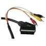 CAVO SCART M- 3RCA M BIDIR.