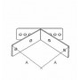 ADATTATORE ANGOLARE PER ZANCHE TIPO EMILIA ZN1554
