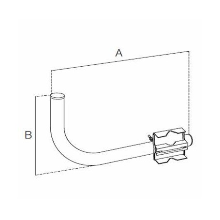 SUPPORTO A SBALZO ZN1307