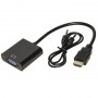 CONVERTITORE DA HDMI A VGA CON AUDIO