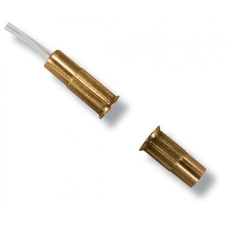 Contatto magnetico da incasso a basso profilo