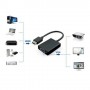 CONVERTITORE DA HDMI A VGA CON AUDIO