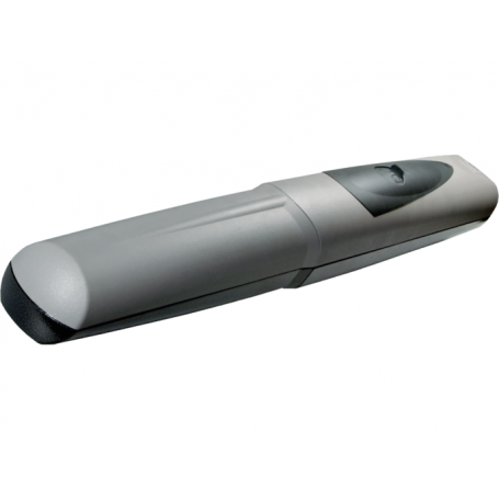 Motoriduttore irreversibile con encoder per cancelli a battente fino a 3 m per anta.