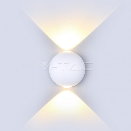 LAMPADA DA ESTERNO A MURO 6W LUCE NATURALE 4000K