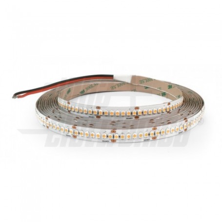 STRISCIA LED 5MT 24V 19.2W/MT BIANCO CALDO 3000K