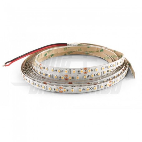 STRISCIA LED 5MT 24V 14.4W/MT BIANCO NATURALE 4000K