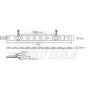STRISCIA LED IP65 5MT 24V 14.4W/M BIANCO CALDO 3000K