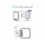 HOMCLOUD MODULO TAPPARELLE WIFI DA INCASSO