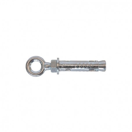 Tassello in acciaio con occhiolo stampato 6x55