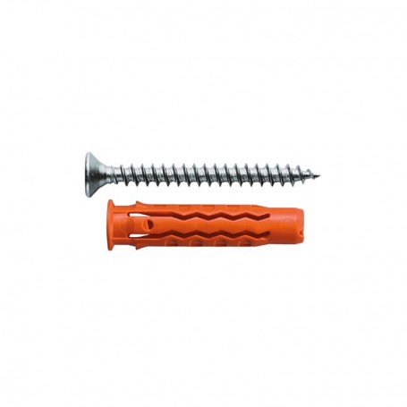 Tassello Universale in Nylon con vite truciolare 4.5x40