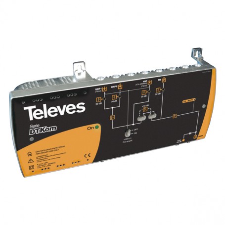 CENTRALINO AUTOALIMENTATO TELEVES 4508