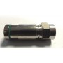 MICROTEK Connettore F maschio diritto a compressione per cavi coassiali D.7,0