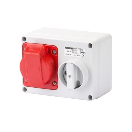 GEWISS PRESA FISSA INTERBLOCCATA ORIZZONTALE