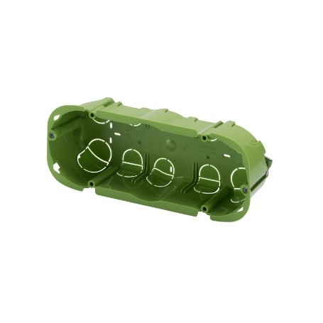 GEWISS SCATOLA RETTANGOLARE - CON INSERTI DI FISSAGGIO - 6 POSTI